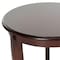 Safavieh Heather Pedestal Side Table - Dark Cherry AMH5711D - alternate 2